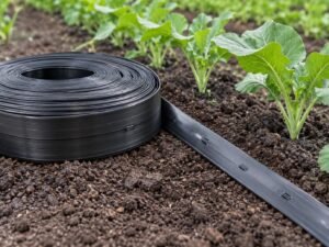 Drip irrigation materials for agricultural crop production