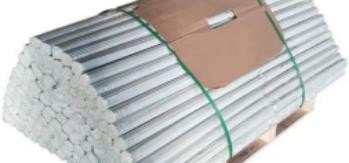 Fiberglass rods for agricultural plant support